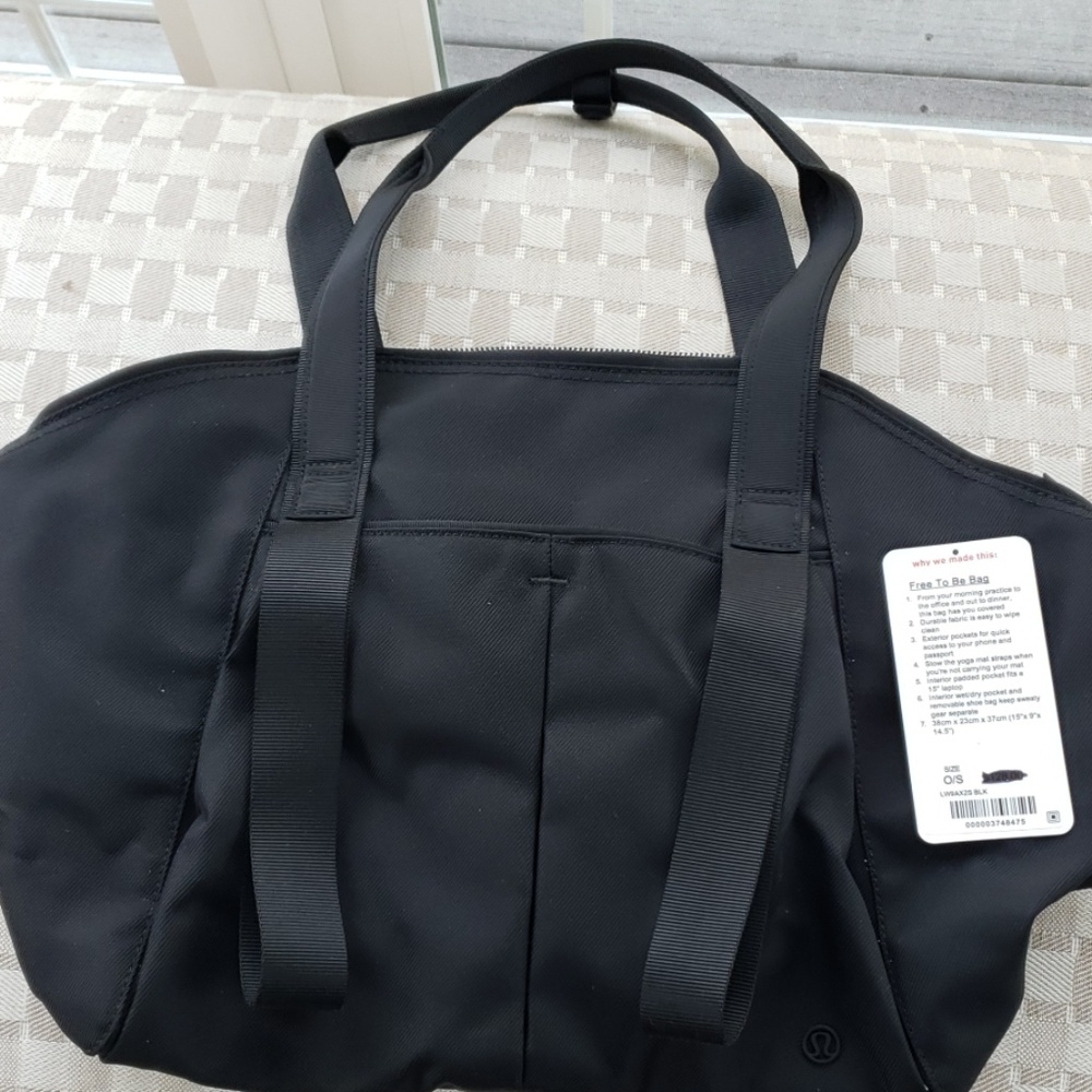 Lululemon gym/yoga bag